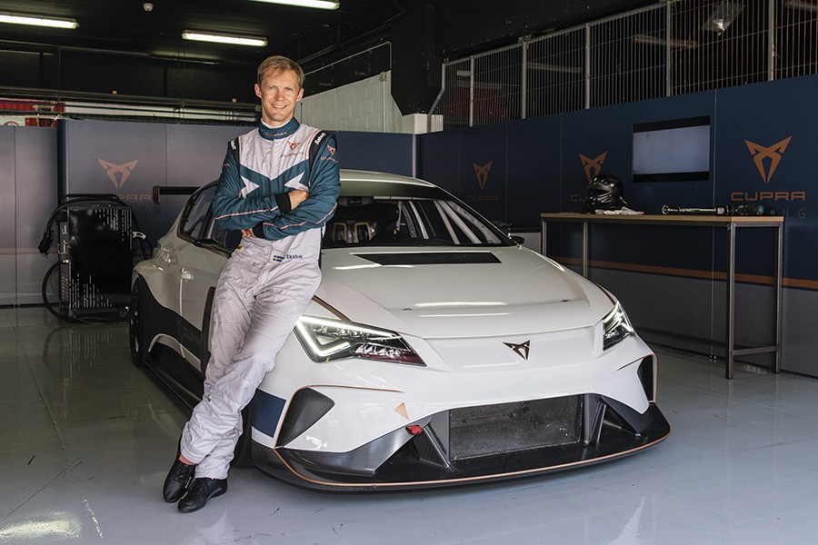 Mattias Ekström is named CUPRA e-Racer’s official driver