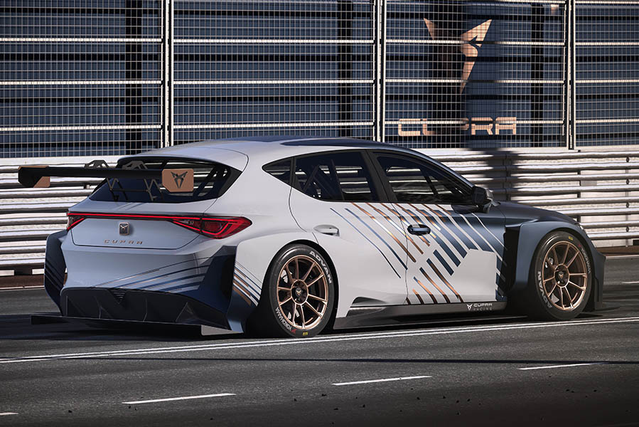 The new CUPRA e-Racer will be as fast as 270 km/h 
